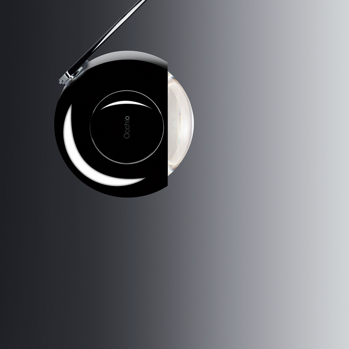 Occhio io 3d pico up C Wand- / Deckenleuchte, 2700 K, Chrom