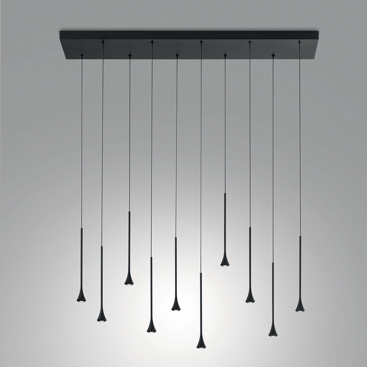 Susa LED Pendelleuchte. 10-flg.