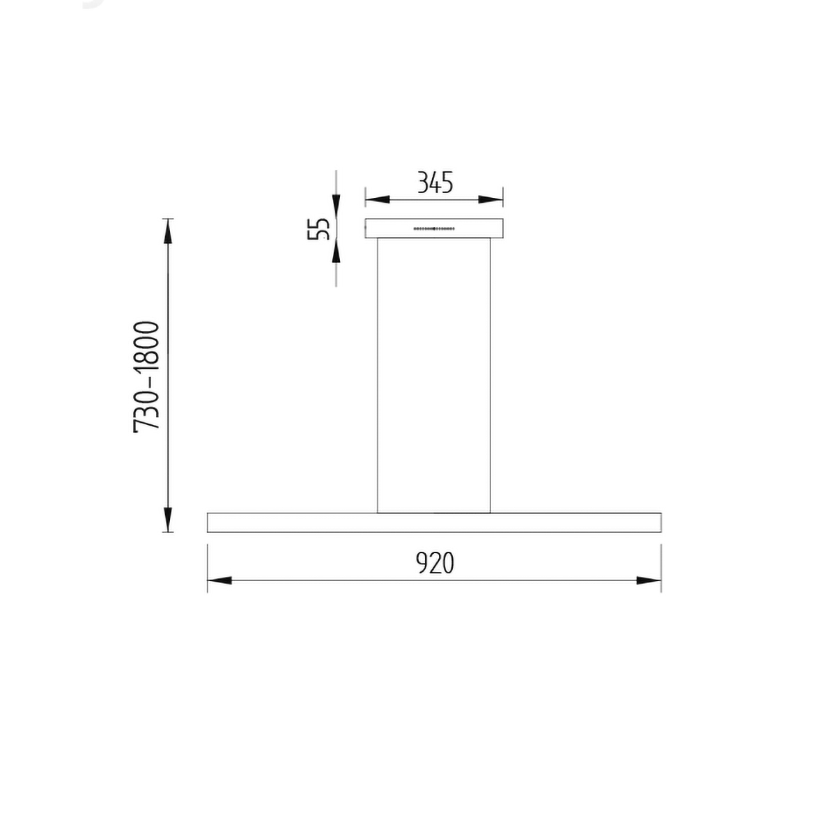 Linda-92 LED Pendelleuchte