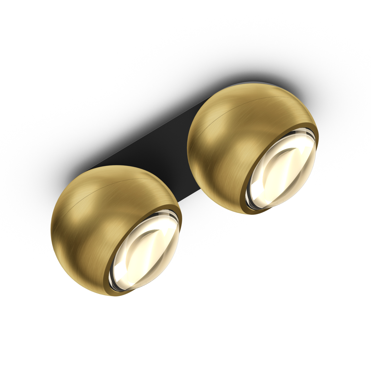 io giro doppio Volt C LED Deckenstrahler, 3000 K