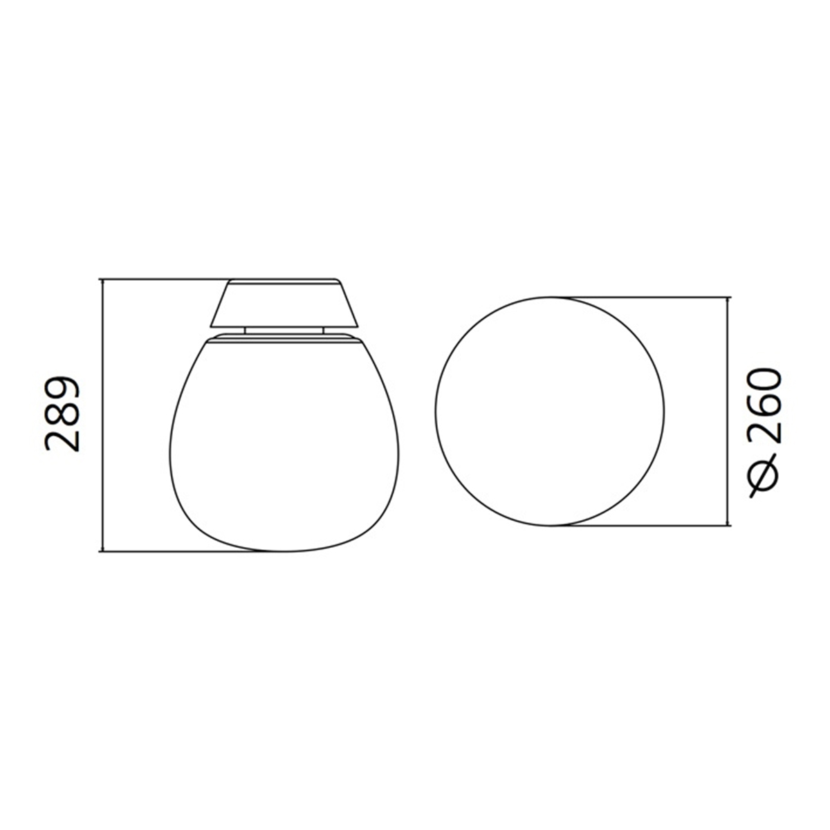 Empatia LED Parete / Soffitto