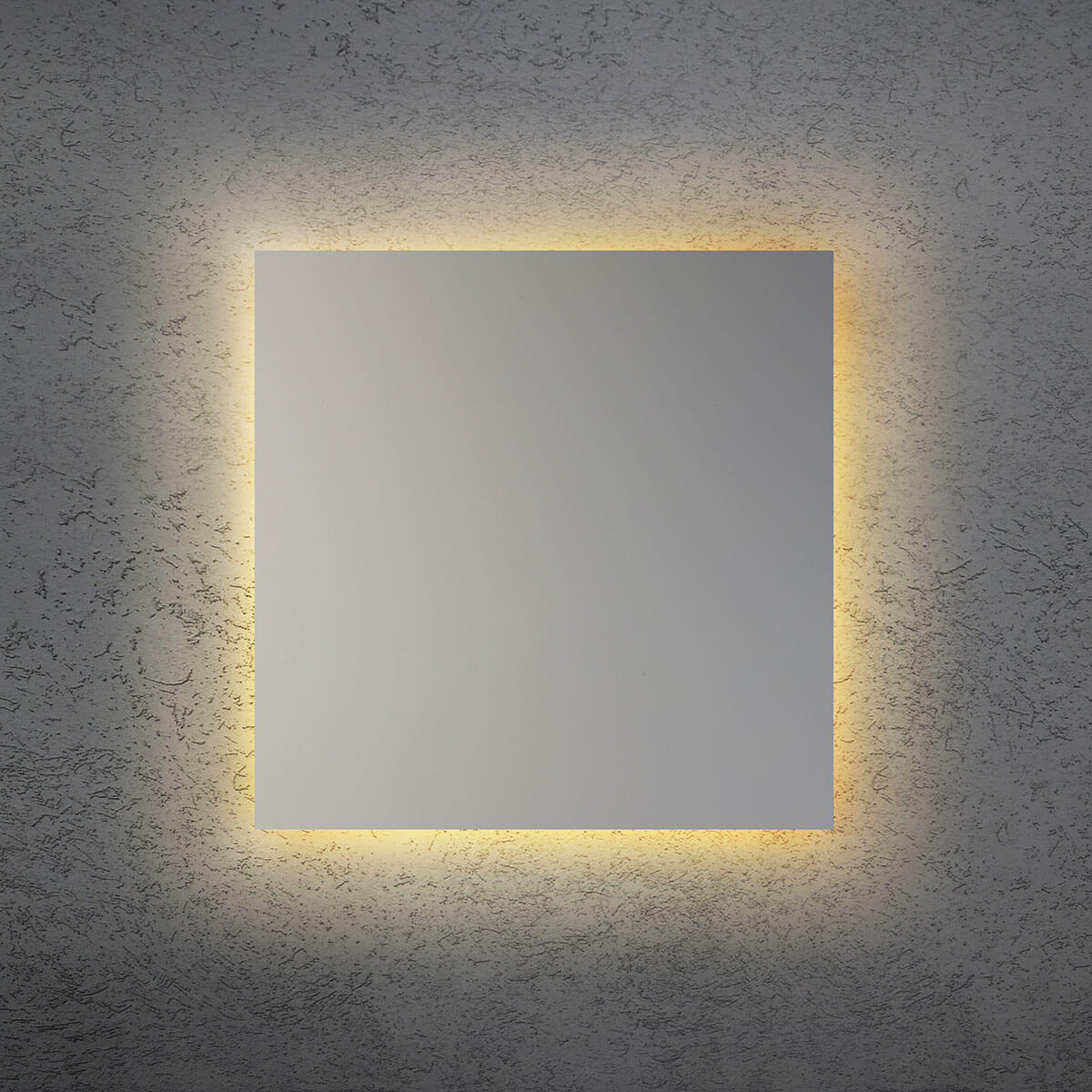 Escale Blade-Q LED Wand- / Deckenleuchte, 44 x 44 cm, mit Casambi-Modul, Silber eloxiert