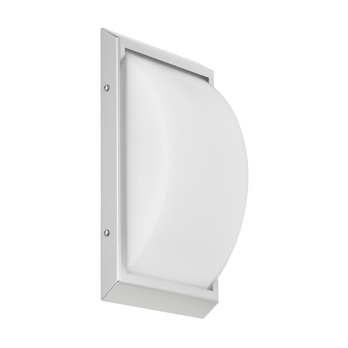 LCD Außenleuchten 052 LED Wandleuchte, Edelstahl (ausgeschaltet)