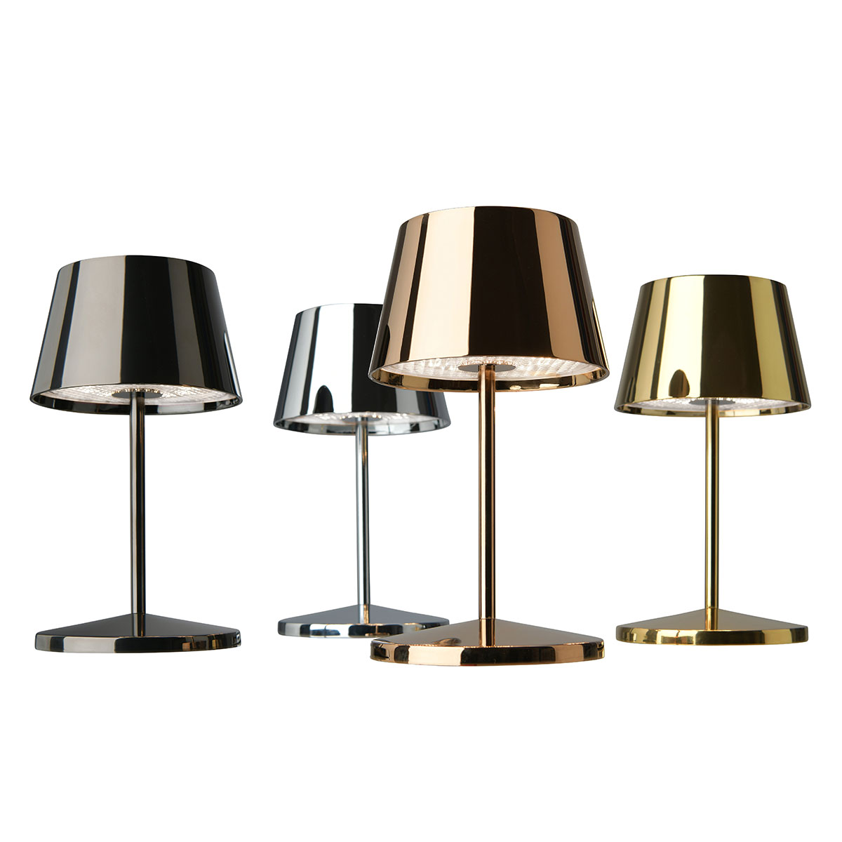 Villeroy & Boch Seoul RC LED Akkuleuchte, Metallic Farben