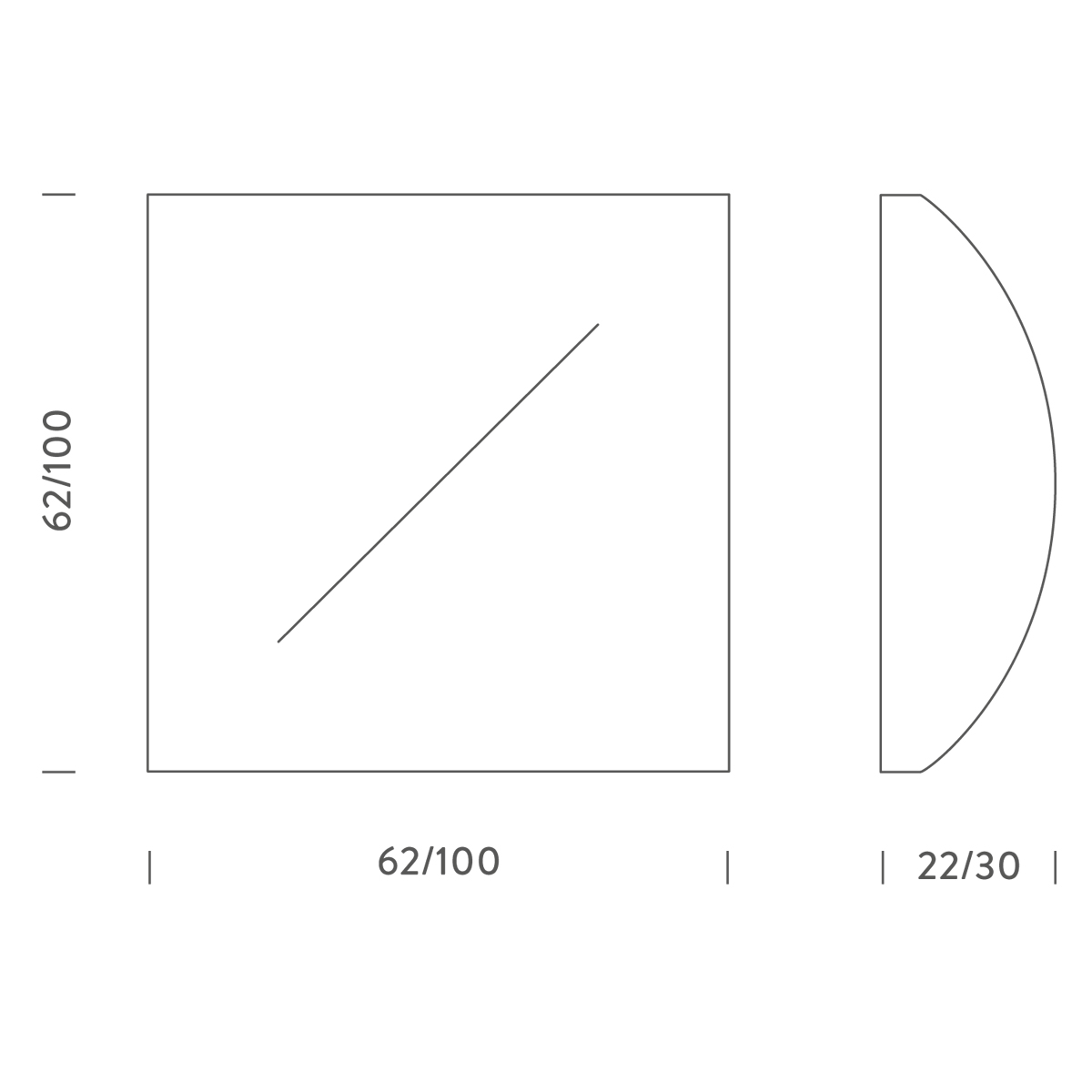 Nemo Saori Parete, Q1 / Q2, Breite: 62 / 100 cm