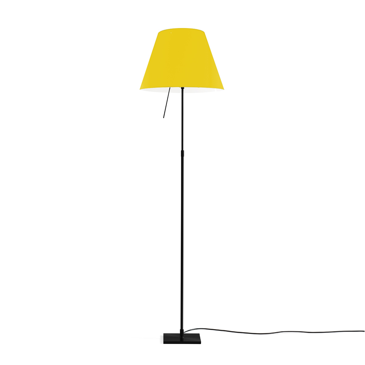 Schirm: kanariengelb