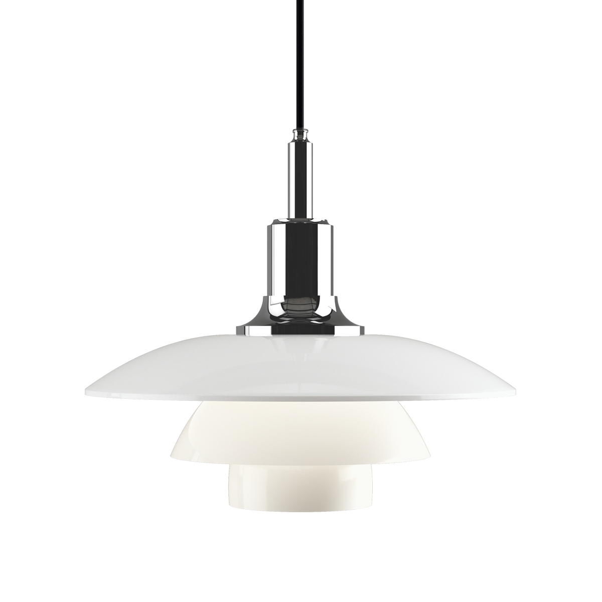 PH 3½-3 Glas Pendelleuchte
