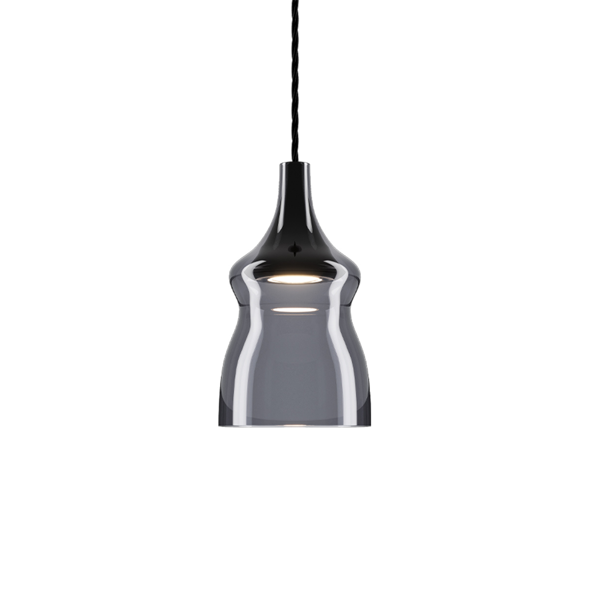 black / smoked glass