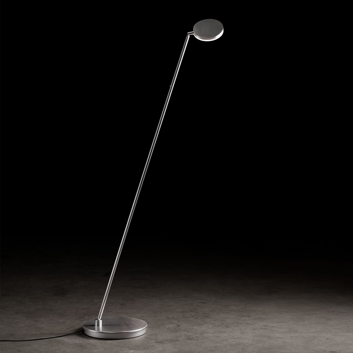 Holtkötter Plano S LED Stehleuchte, Aluminium matt