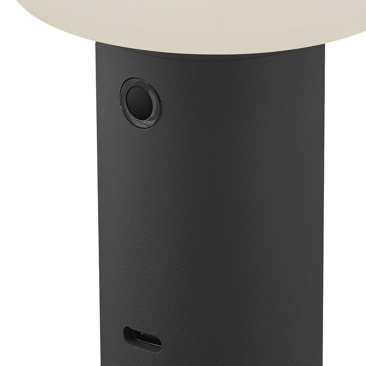 HELL Tiny-B LED Akkuleuchte, schwarz, Tastdimmer