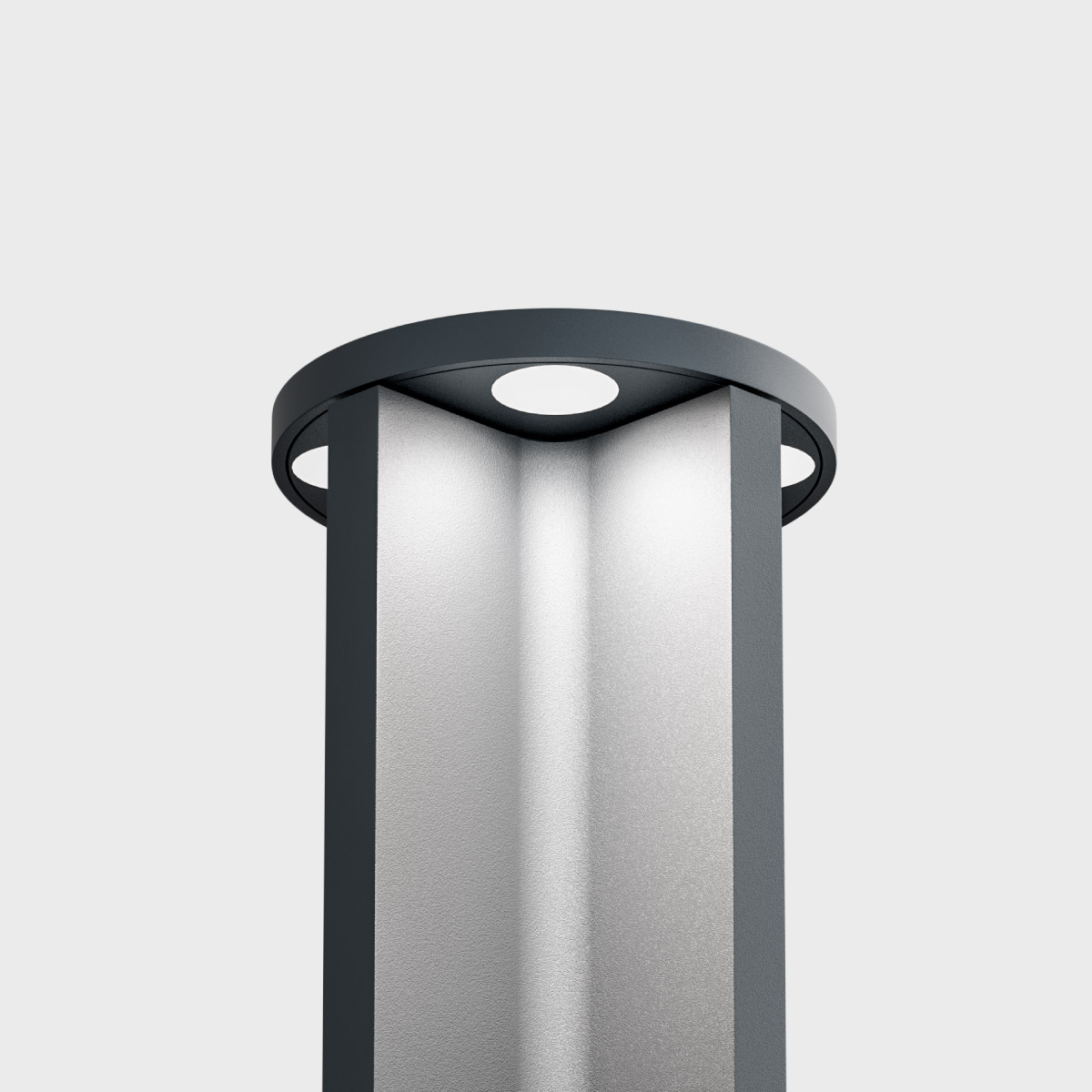 IP44.DE Mir R 70 LED Pollerleuchte, anthracite (anthrazit)