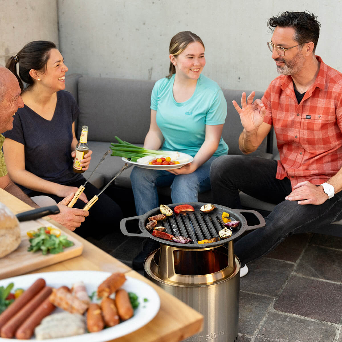 Ranger Gusseisen-Grillrost mit Aufsatz