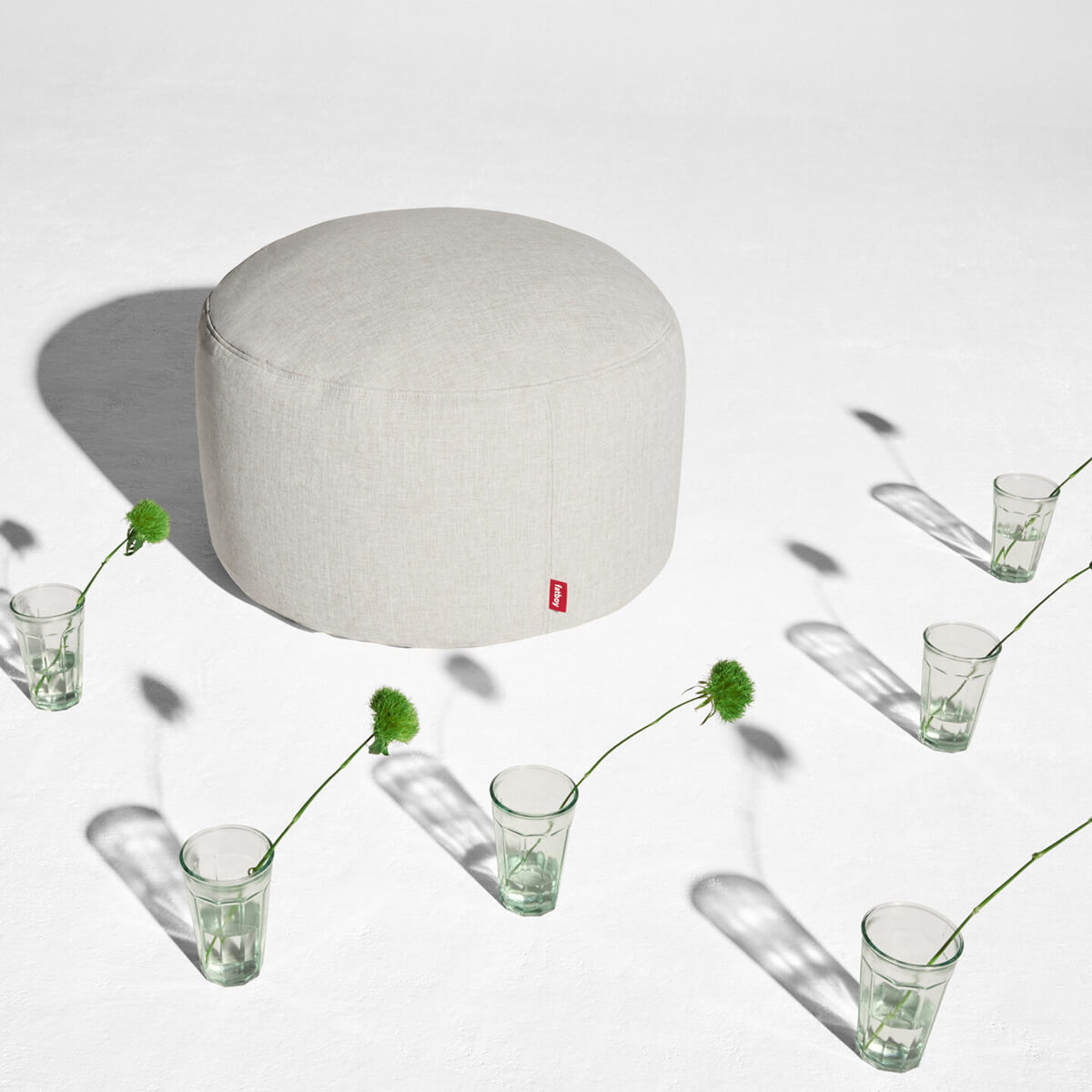 Point Large Outdoor Hocker