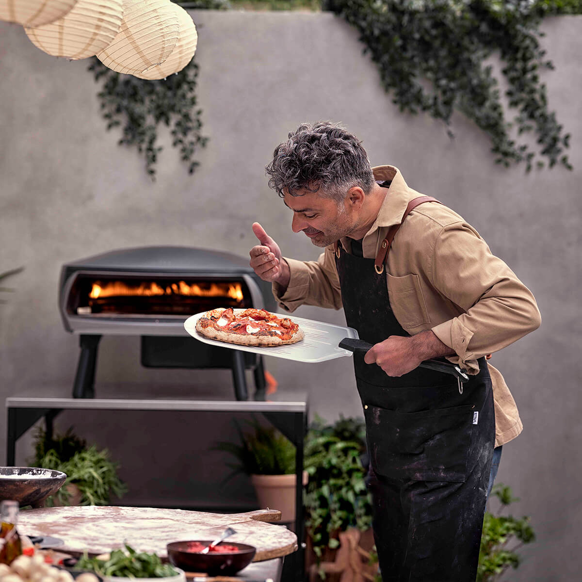 Witt Aluminium Pizza-Schieber, 14 Zoll / 36 cm