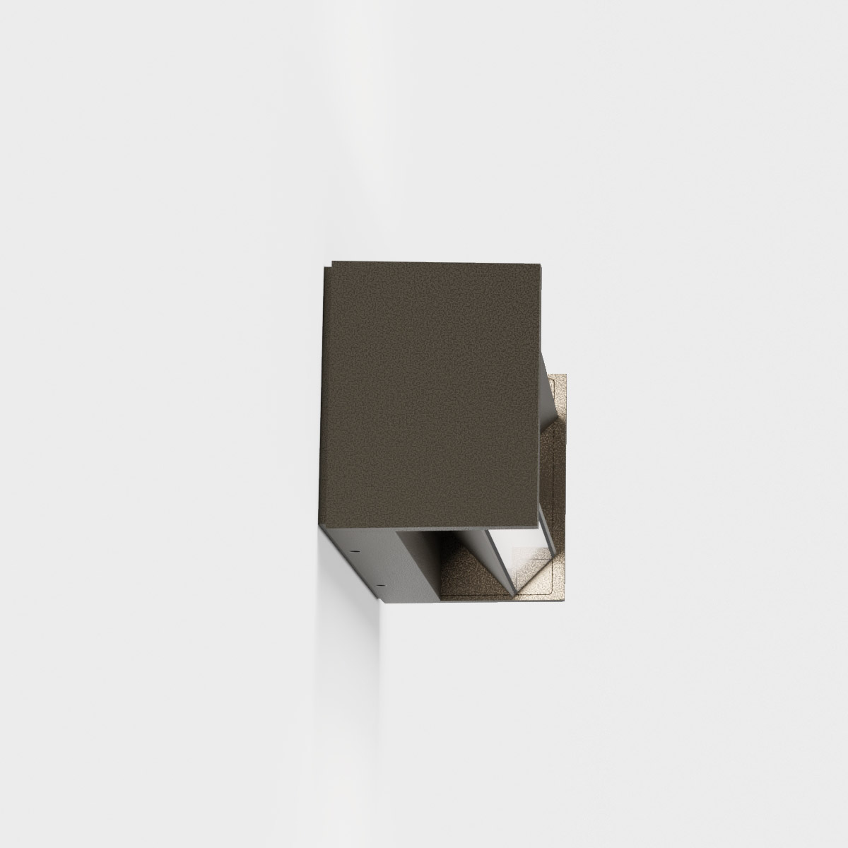 IP44.DE Slat LED Wand- / Deckenleuchte, cool brown (braun)
