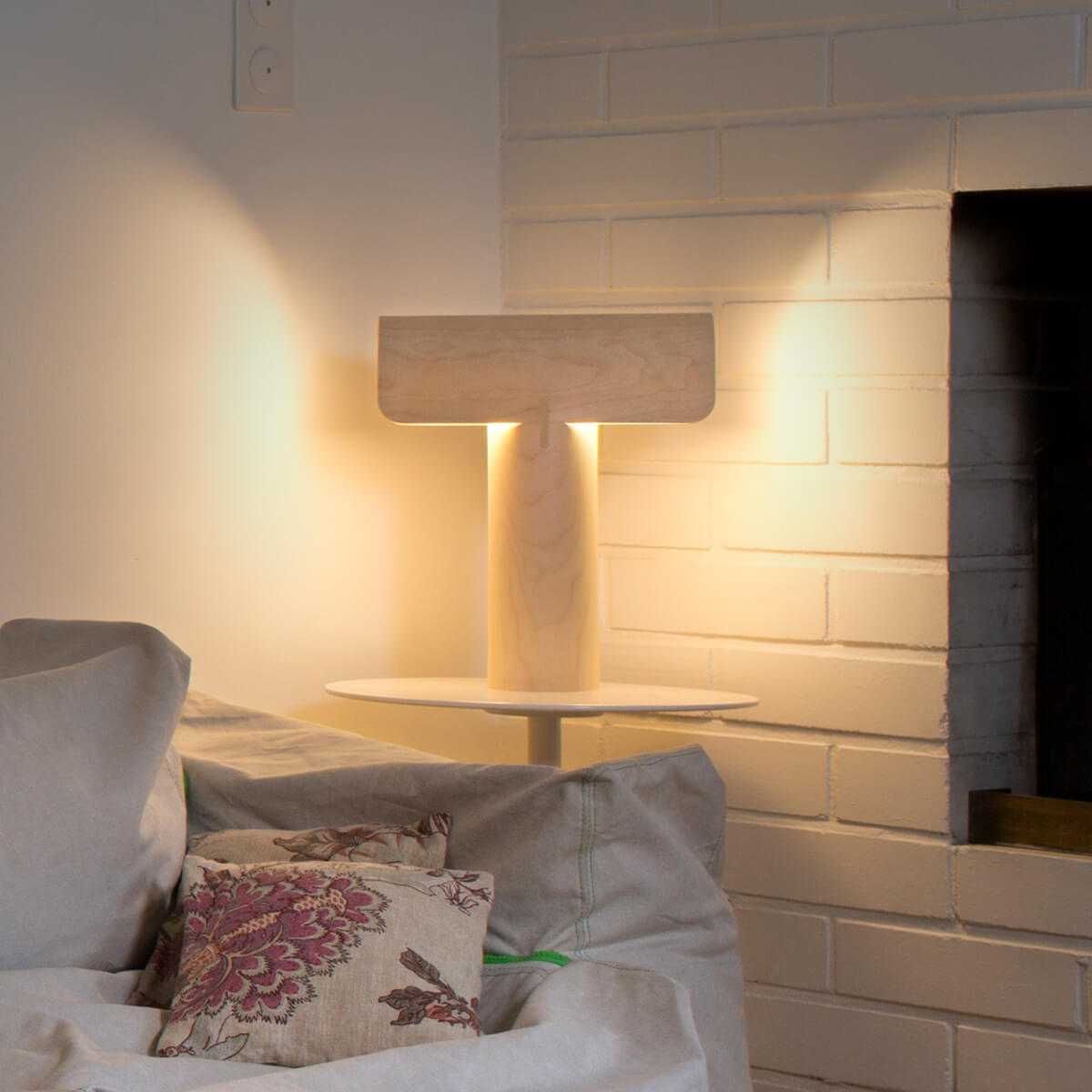 Secto Design Teelo 8020 Tischleuchte, Birke natur
