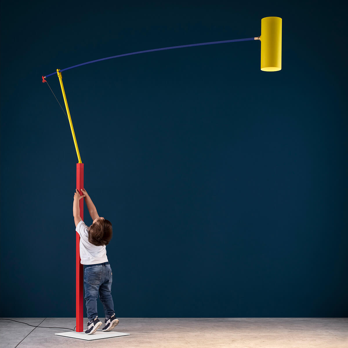 Catellani & Smith Ettorino BIG LED Stehleuchte, bunt (Foto: Nava-Rapacchietta)