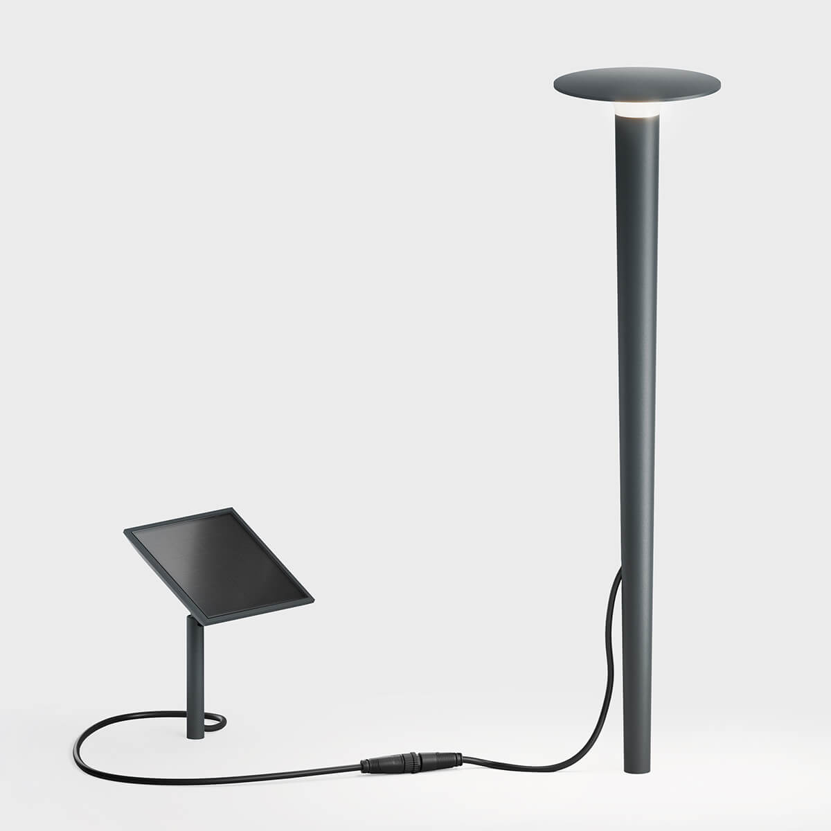 IP44.DE Lix spike solar LED Solarleuchte mit Erdspieß, anthracite (anthrazit)