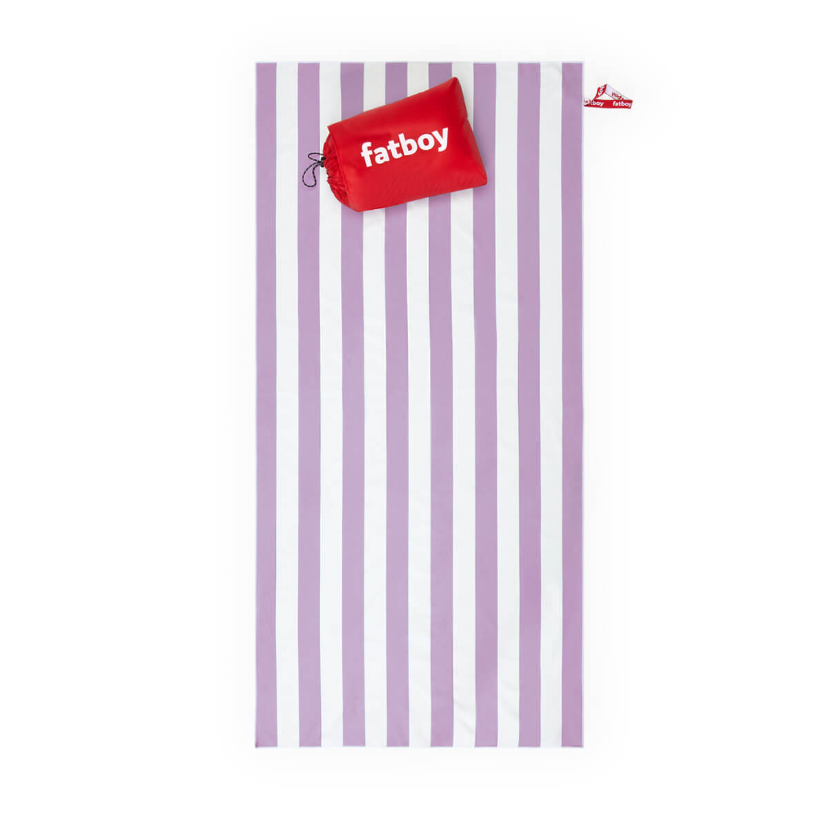 Fatboy Beach Baggy Strandtuch mit Kopfkissen, Lilac (fliederfarben)