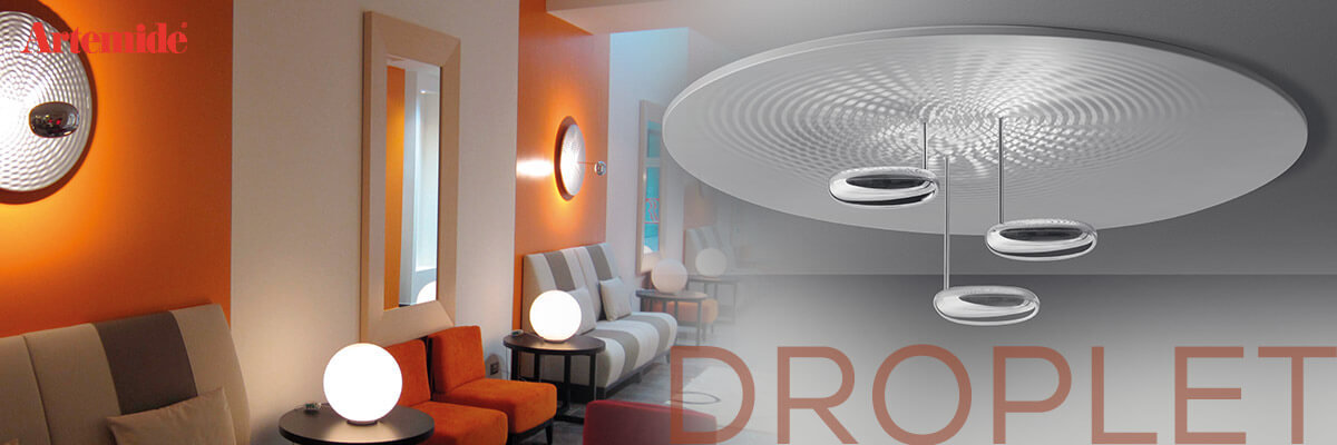 Kategoriebanner Marke Artemide Droplet Kategoriebanner Marke Artemide Droplet
