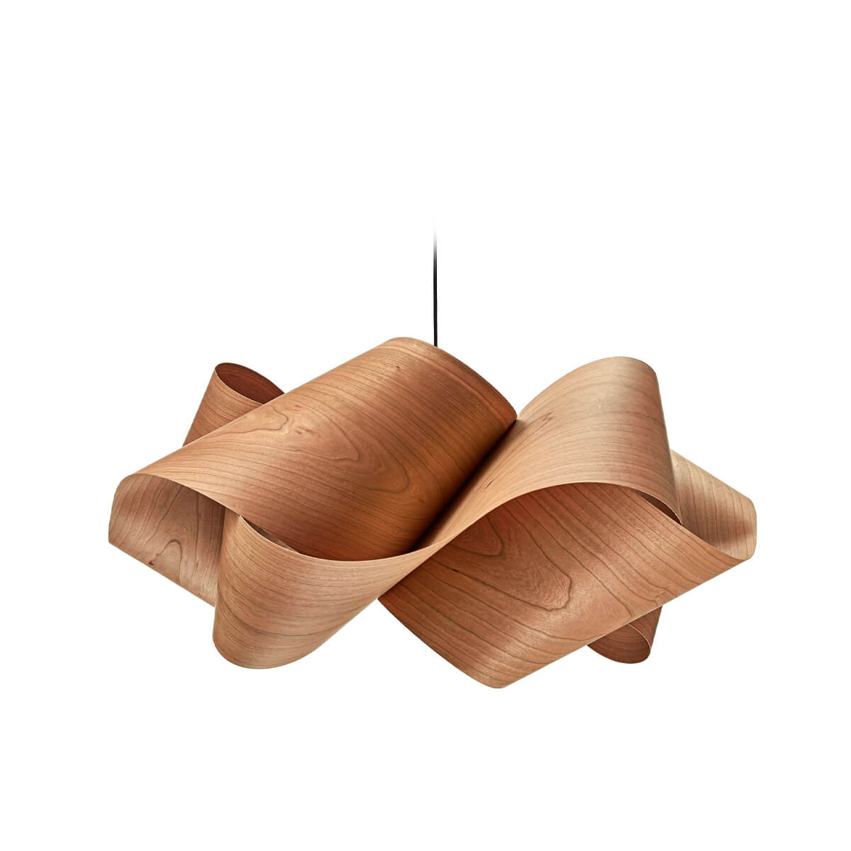 LZF Lamps Swirl Small Pendelleuchte, Kirsche