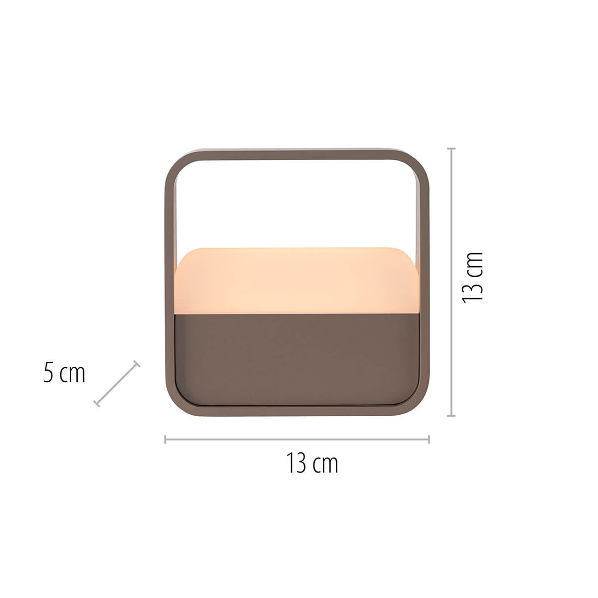 Neuhaus PURE Go LED Akkuleuchte, Maßzeichnung