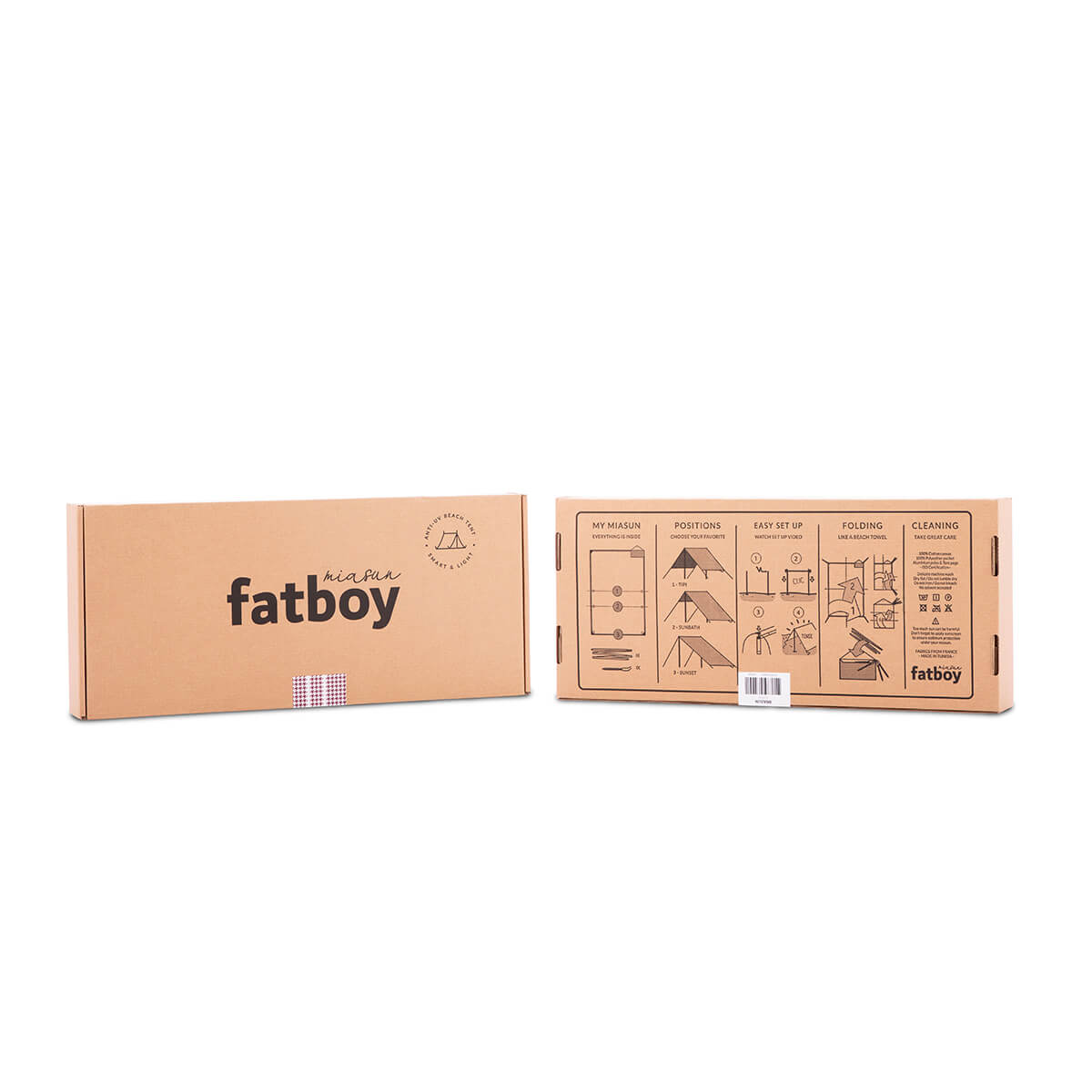 Fatboy Miasun Strandzelt, Verpackung