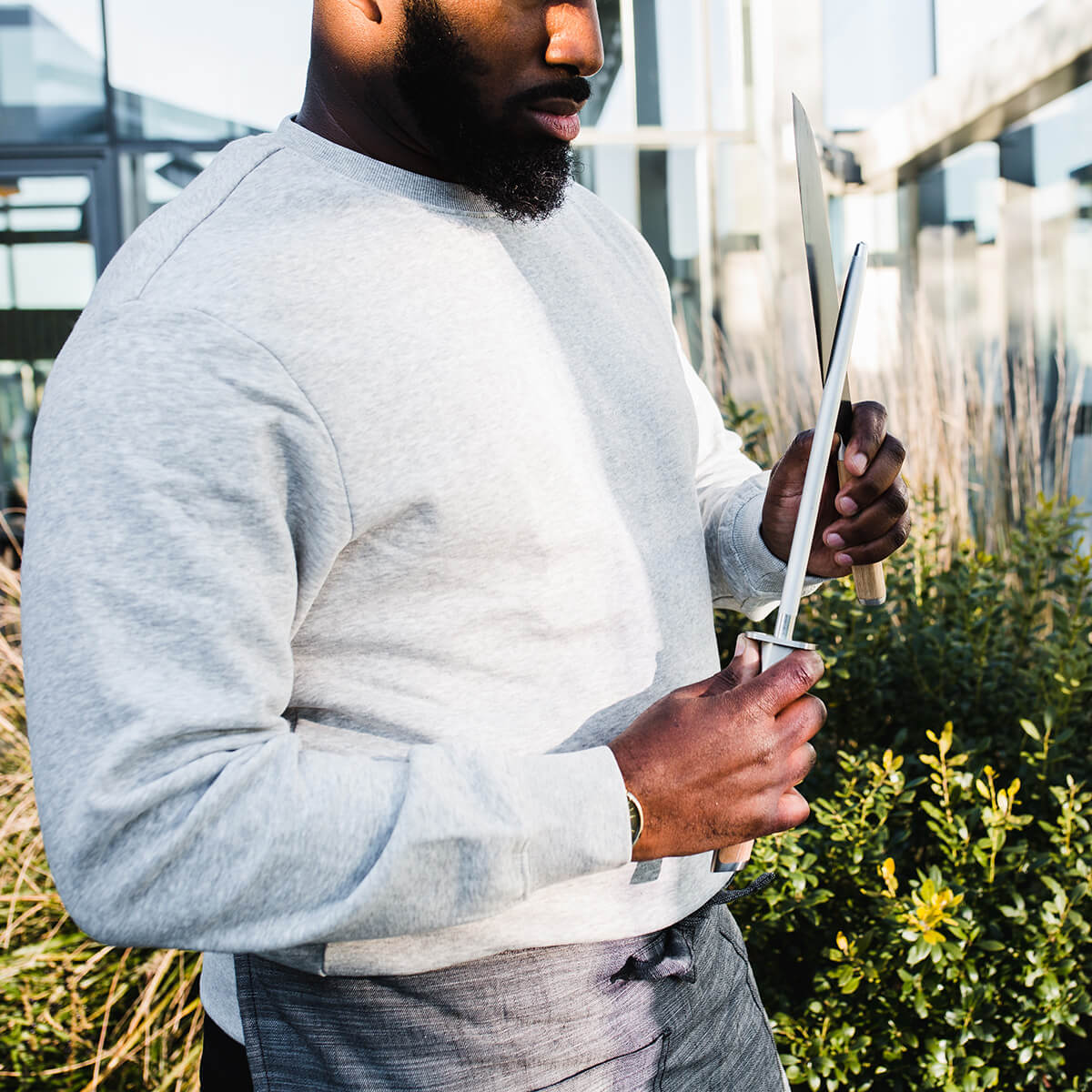 Everdure by heston blumenthal Diamant-Messerschärfer, Stahl