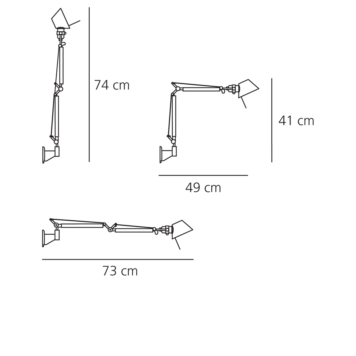 Artemide Tolomeo Micro Parete