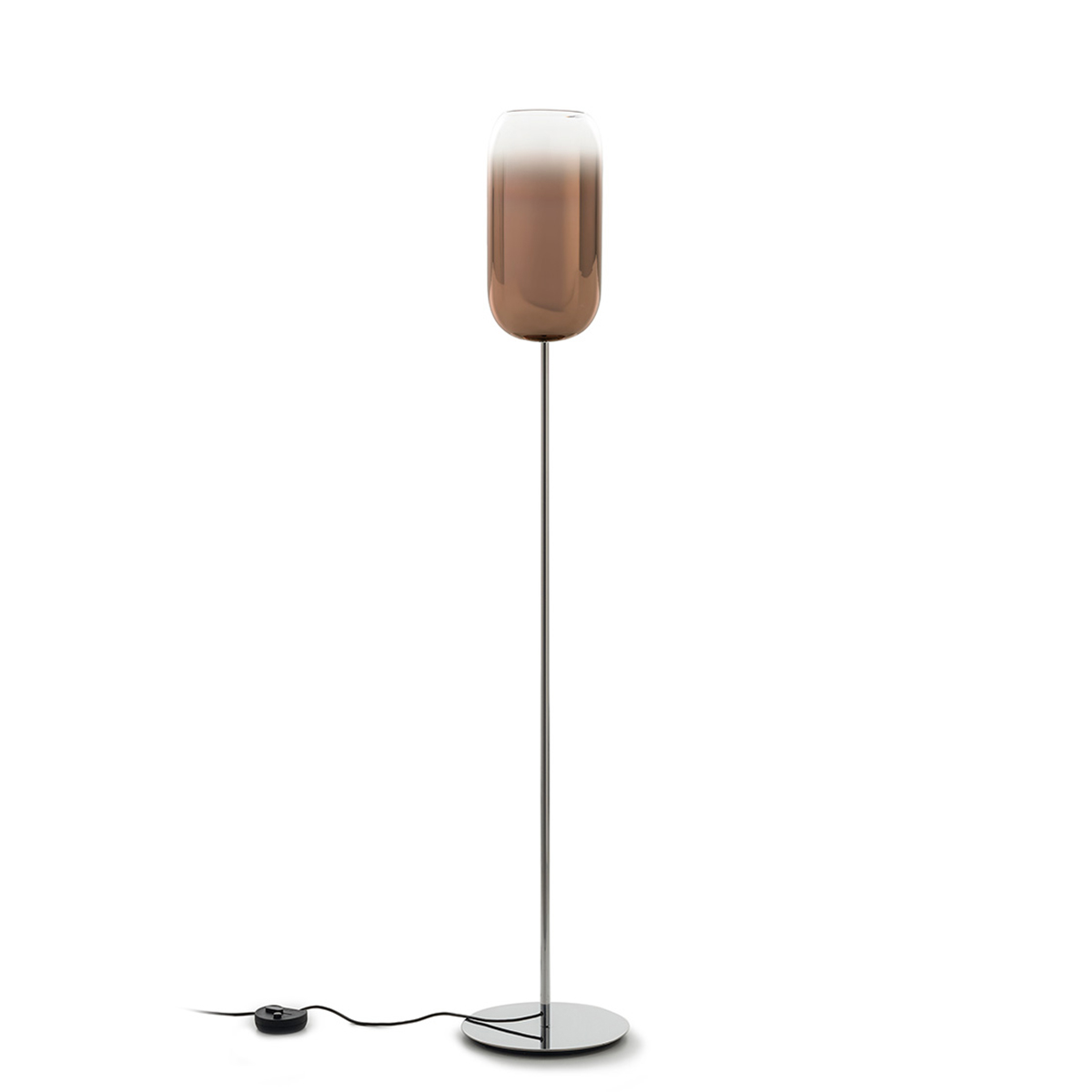 Artemide Gople Lamp Terra, Aluminium, Schirm: Bronze