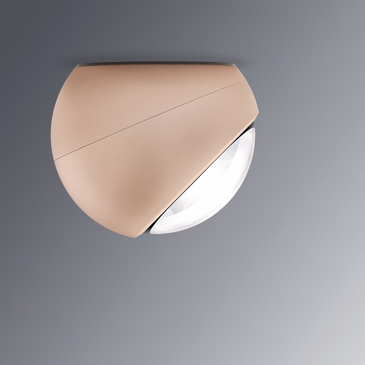 Occhio io giro Volt C LED Deckenstrahler, 2700 K, golden matt