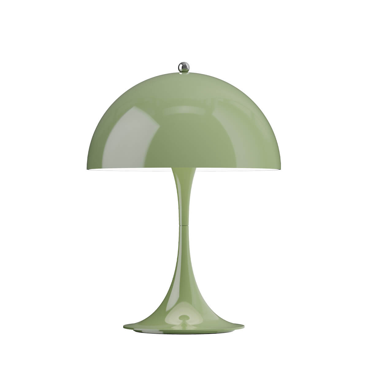 Louis Poulsen Panthella 250 Portable V3 LED Akkuleuchte, opak moosgrün – Design by Verner Panton