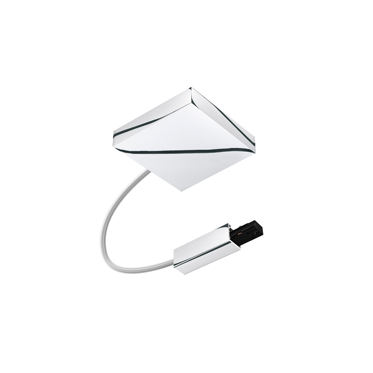 Bruck All-In seitliche Flex C End Einspeisung, Chrom