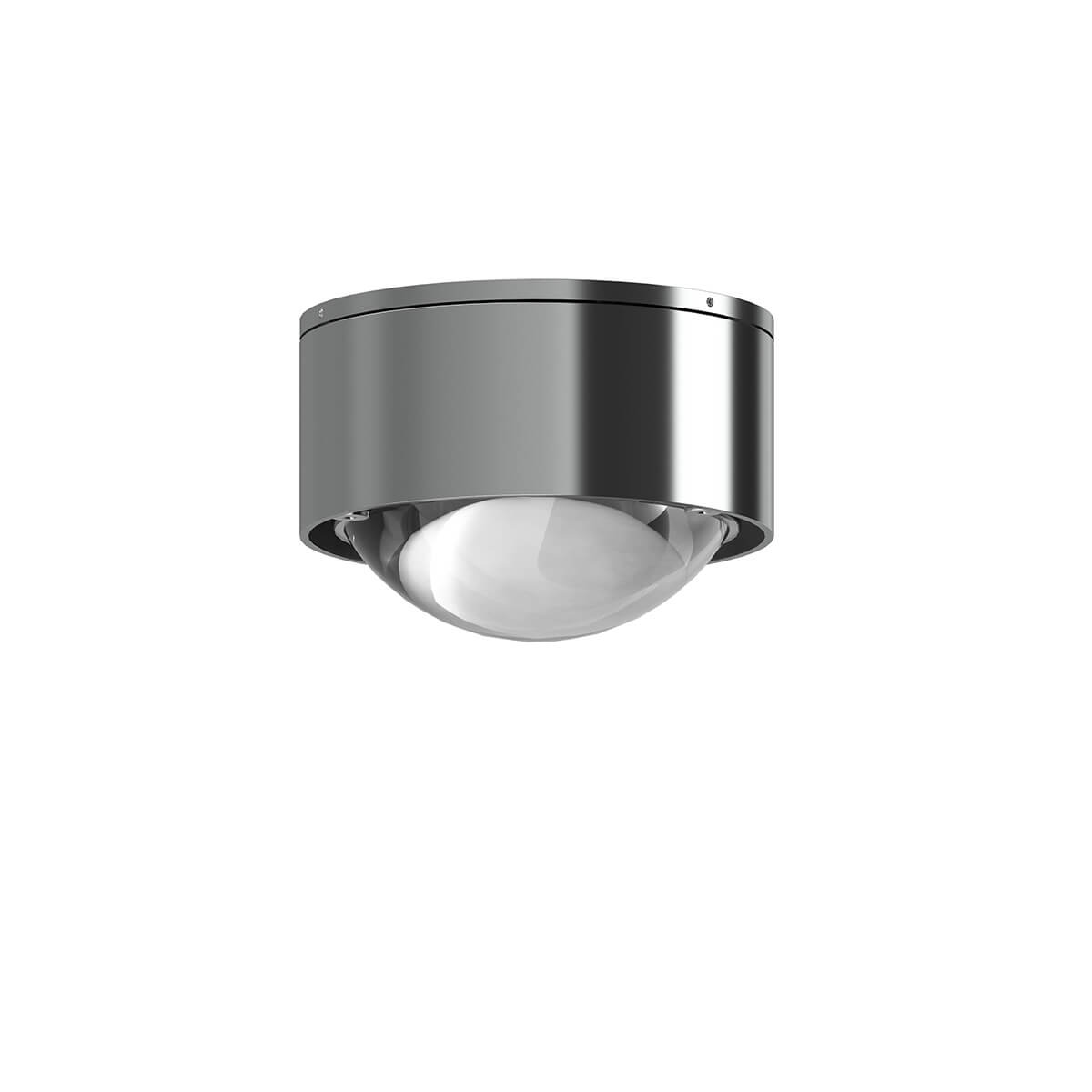 Top Light Puk Mini One 2 Deckenleuchte, Gehäuse, Chrom matt, mit Linse klar (nicht inbegriffen)