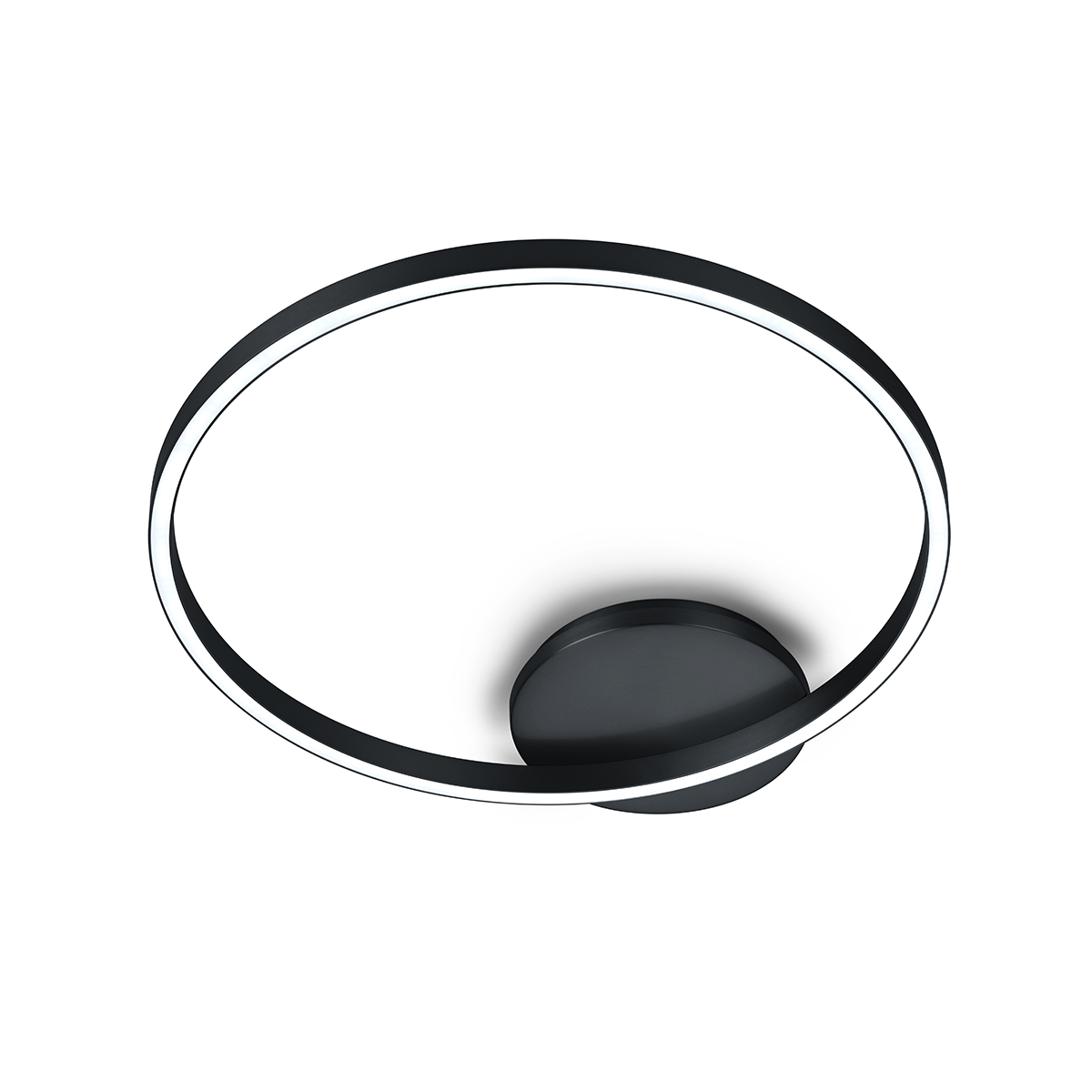 Knapstein Solea LED Deckenleuchte, schwarz