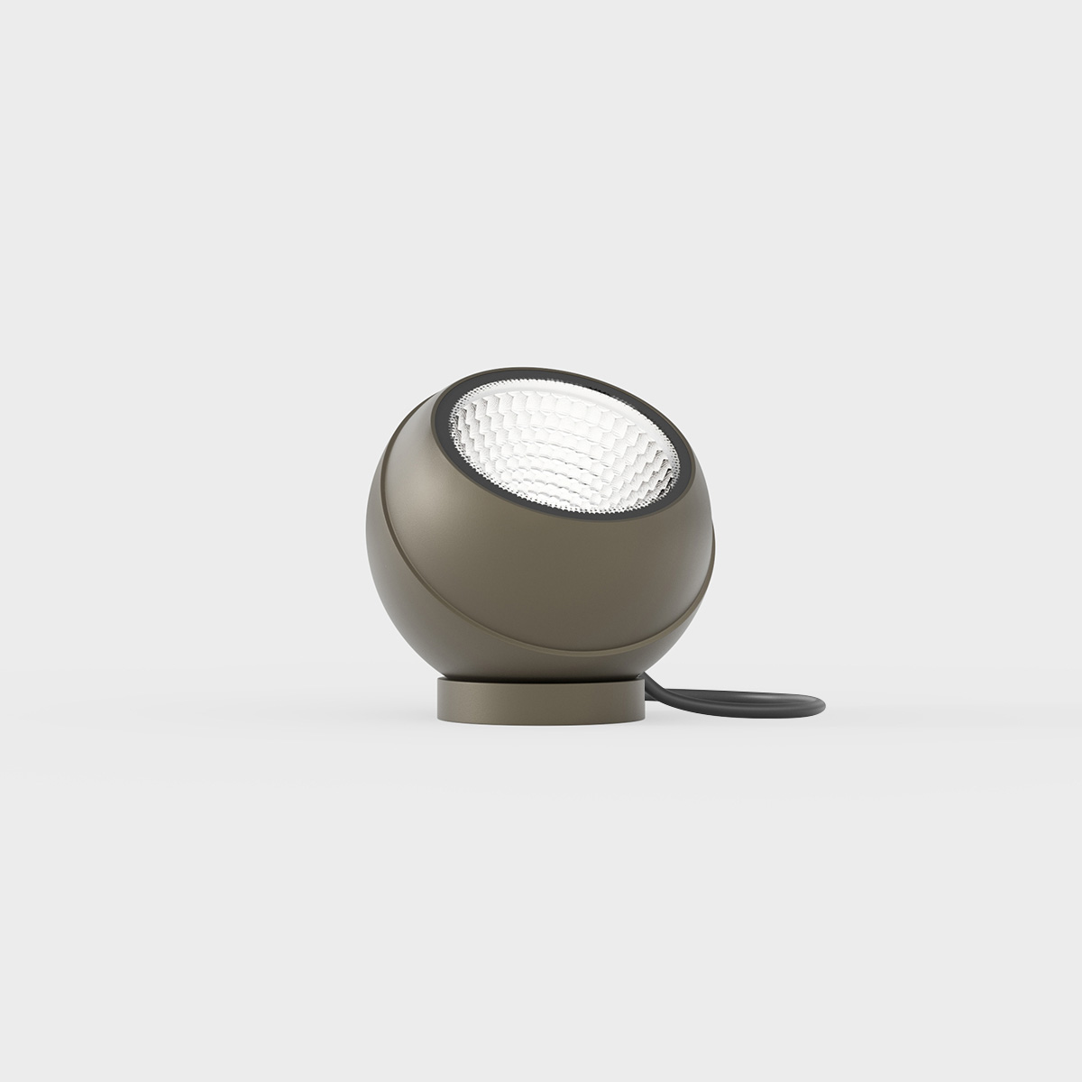 IP44.DE Shot LED Bodenleuchte Connect (für festen Untergrund), cool brown (braun)