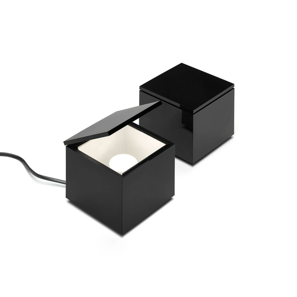 Cini & Nils Cuboluce classic Tavolo, schwarz