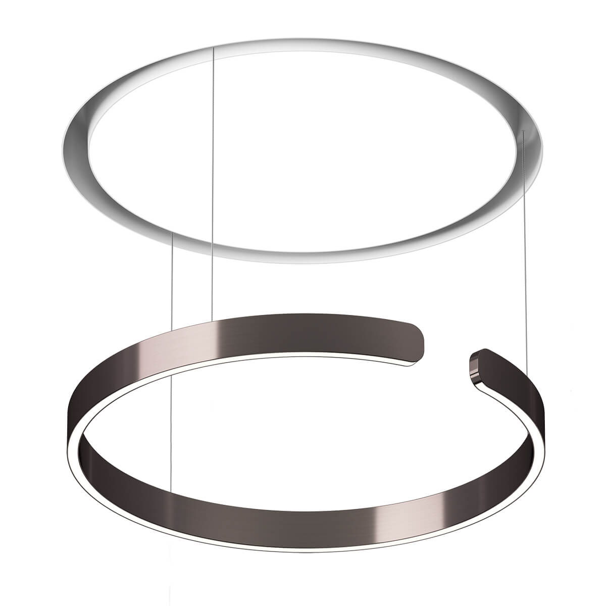 Occhio Mito cosmo 60 move "air" wide Pendelleuchte, phantom