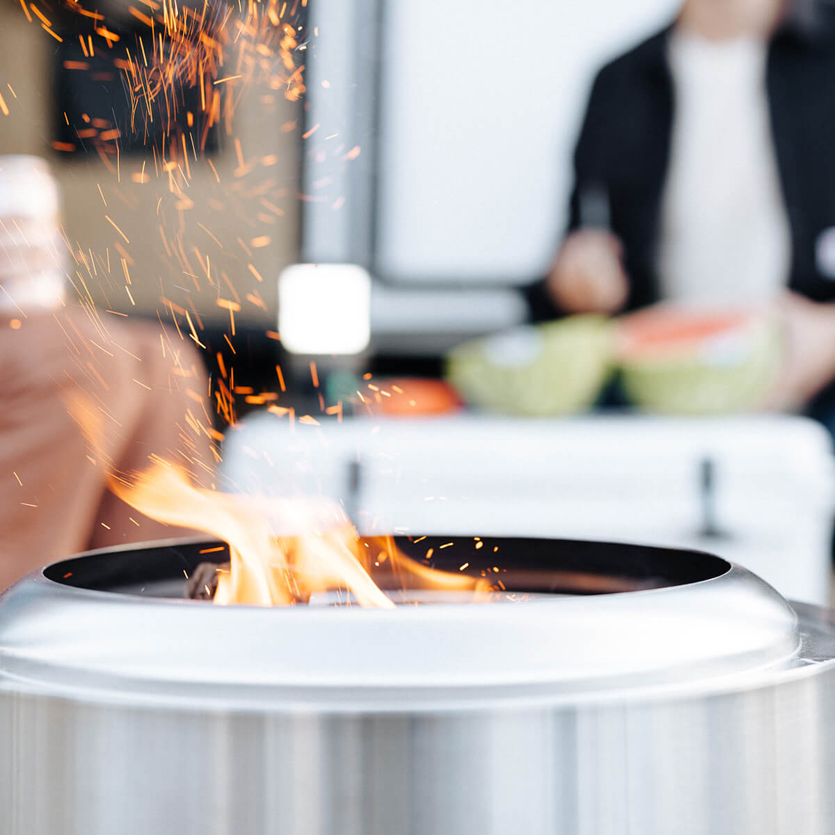 Solo Stove Ranger 2.0 Feuerschale mit Standfuß, Edelstahl