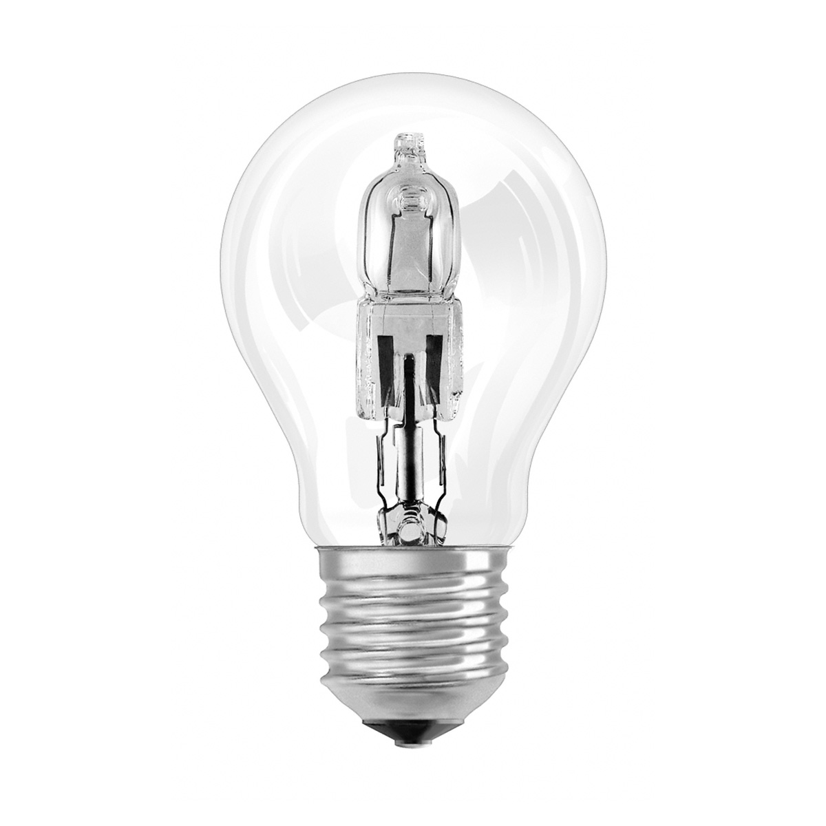 Osram Halogen Eco Pro Classic Glühlampe 230 V E27 klar, 46 W, 2700 K, dimmbar, Ø: 5,5 cm
