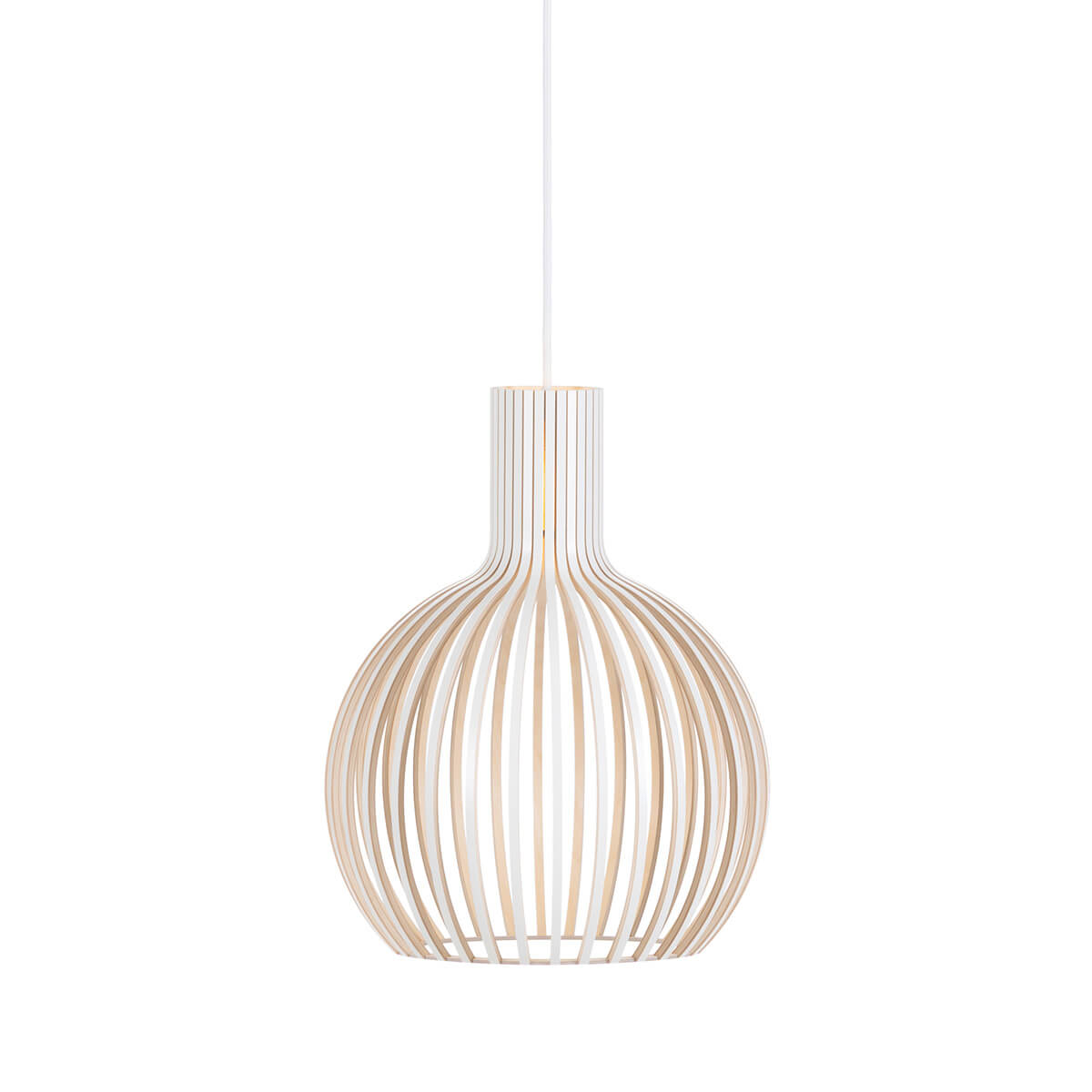 weiß laminiert, Kabel: weiß