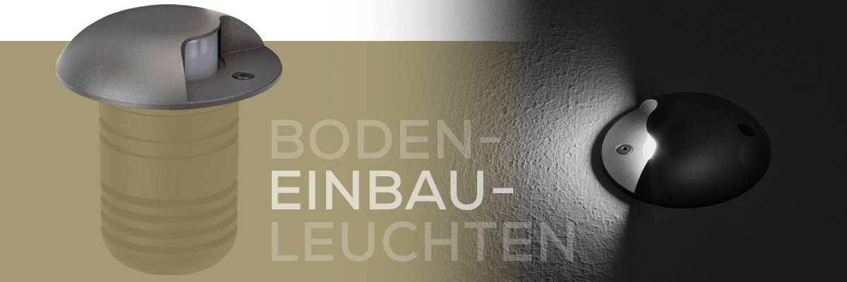 Kategoriebanner Bodeneinbauleuchten outdoor Kategoriebanner Bodeneinbauleuchten outdoor