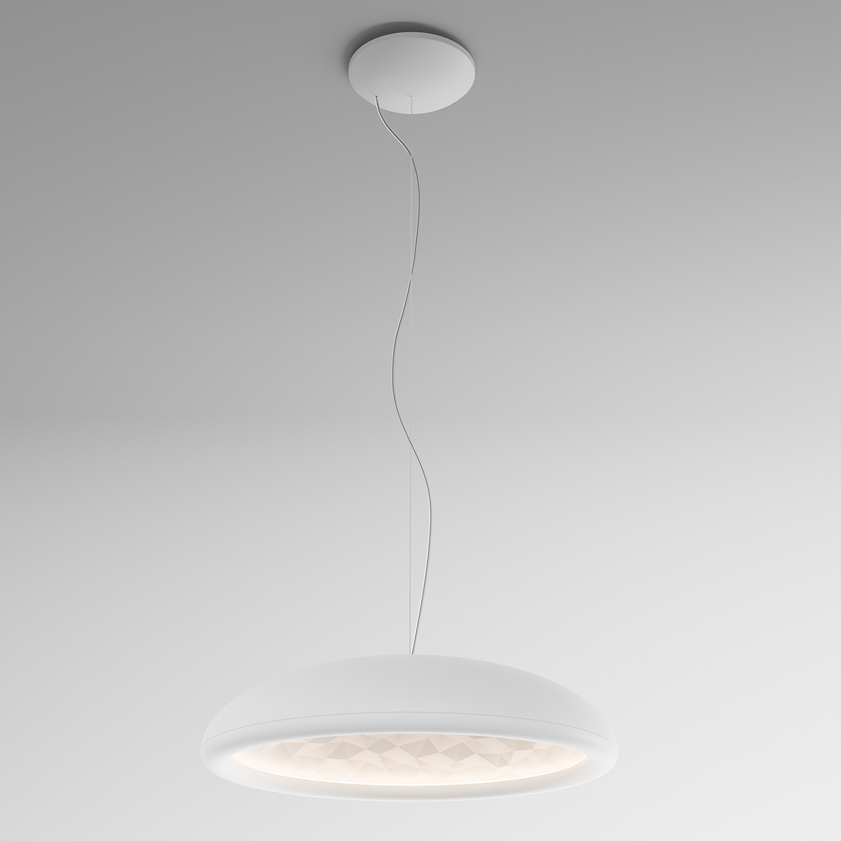 Rotaliana Febo H1 LED Pendelleuchte, weiß matt