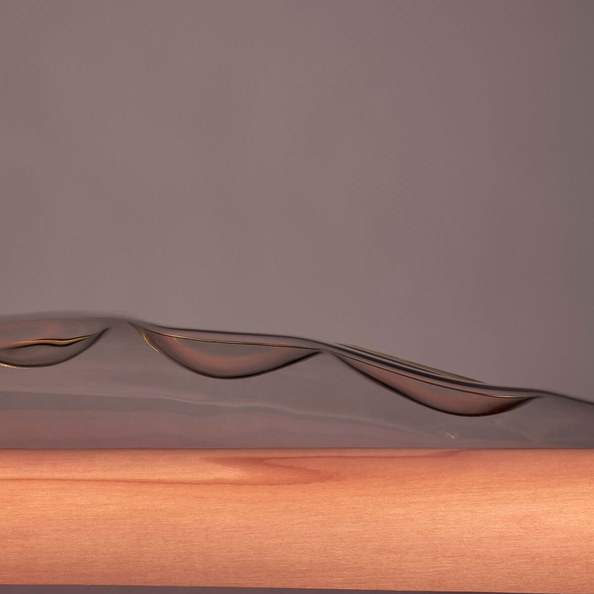 LZF Lamps Dune Horizontal LED Pendelleuchte, hellrosa