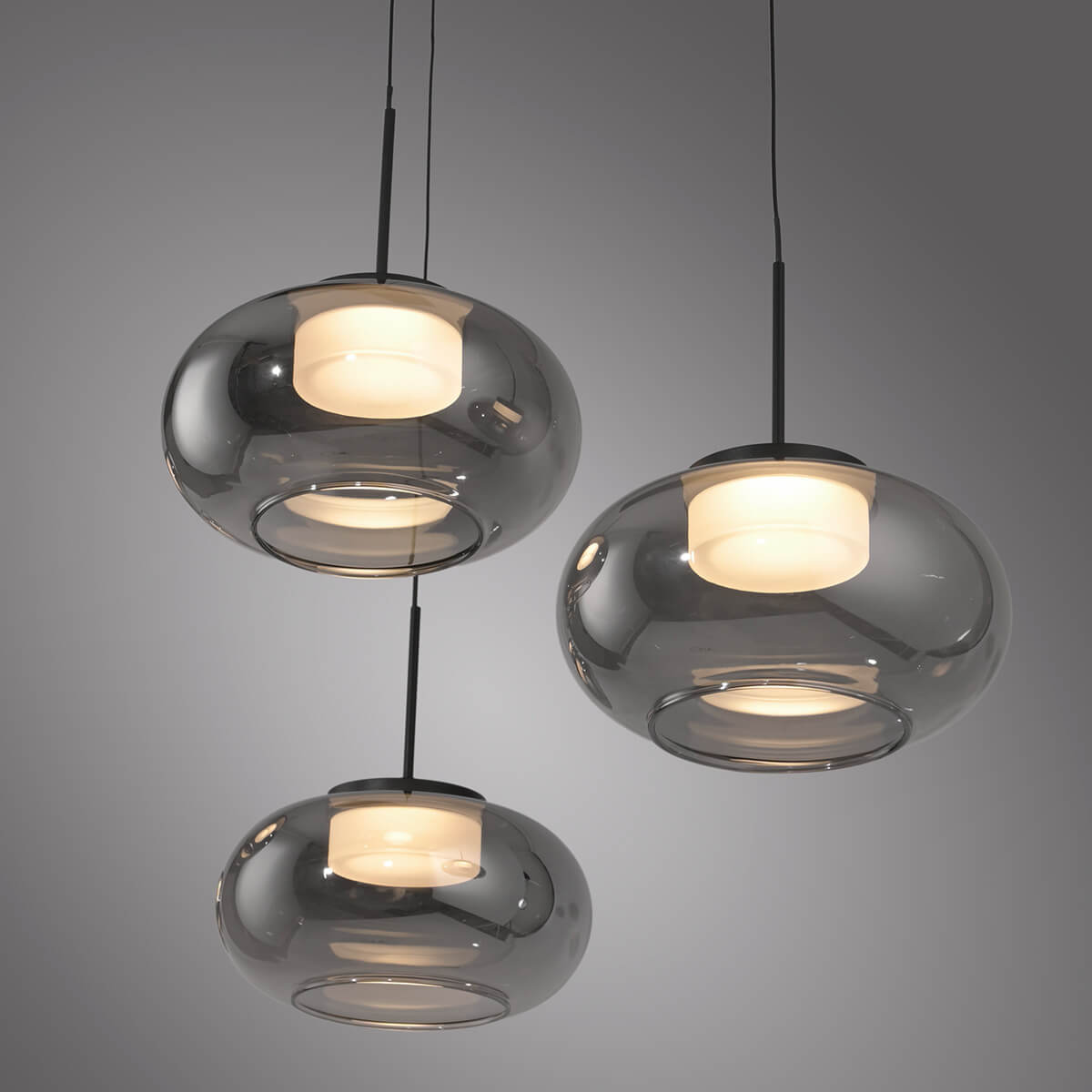Sia LED Pendelleuchte, 3-flg.