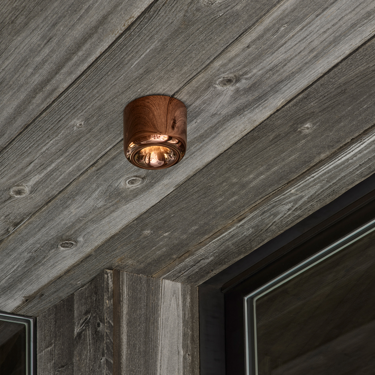 Serien.lighting Cavity Ceiling S LED Deckenleuchte, Bronze finish
