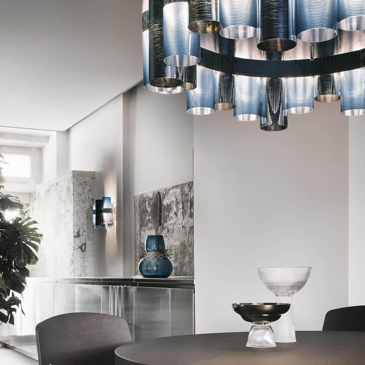 Slamp La Lollo LED Suspension Large, Gradient (farbig changierend)