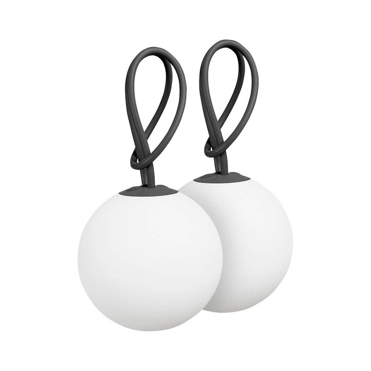 Fatboy Bolleke LED Akku-Pendelleuchte, Duo Pack, anthrazit