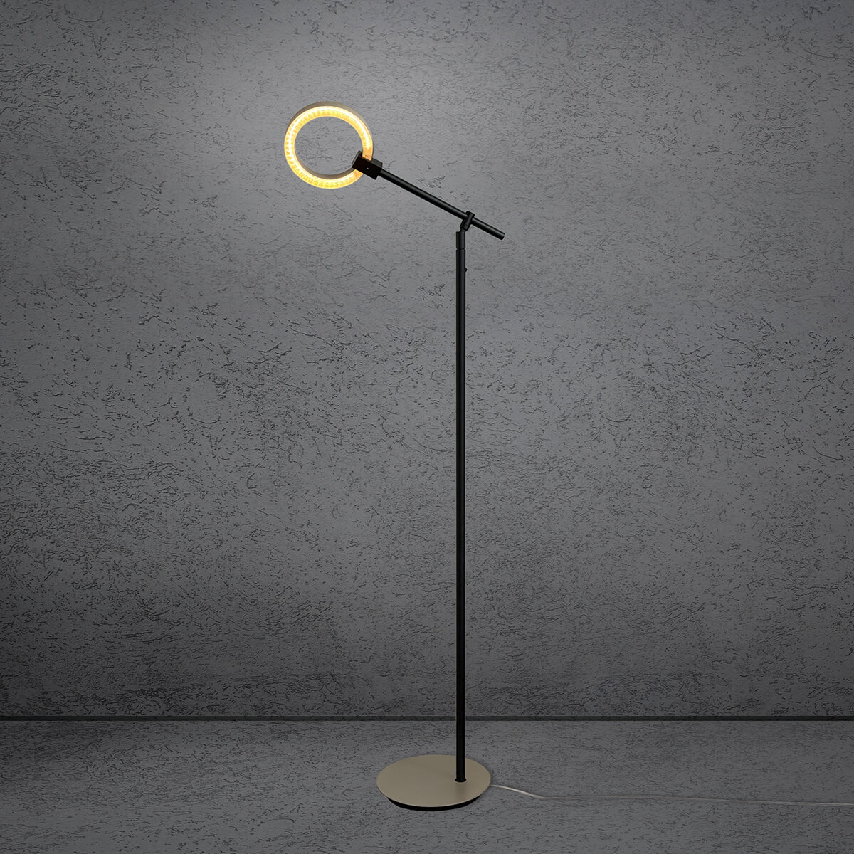 schwarz / taupe eloxal