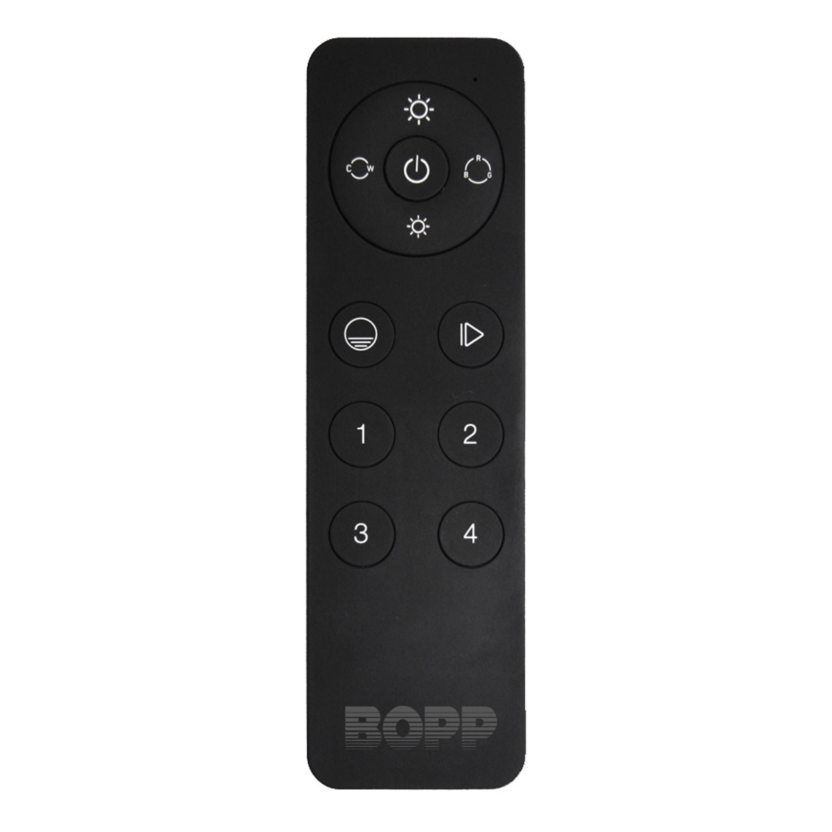 Bopp Plus Fernbedienung für Smart Home Leuchten, schwarz Fernbedienung für die Bopp Smart Home Leuchten